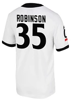 Drew Robinson  Nike Cincinnati Bearcats White NIL Game Name And Number Football Jersey