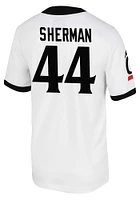 Francis Sherman  Nike Cincinnati Bearcats White NIL Game Name And Number Football Jersey