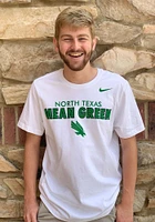 Nike North Texas Mean Green White Pulse Short Sleeve T Shirt