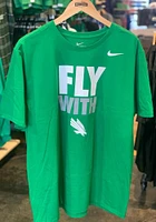 Nike North Texas Mean Green Fly Short Sleeve T Shirt