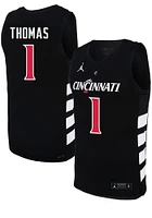Day Thomas  Nike Cincinnati Bearcats Black NIL Game Jersey