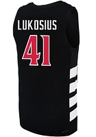 Simas Lukosius  Nike Cincinnati Bearcats Black NIL Game Jersey