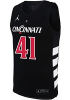 Simas Lukosius  Nike Cincinnati Bearcats Black NIL Game Jersey