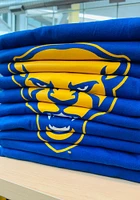 Nike Pitt Panthers Blue Core Logo Long Sleeve T Shirt