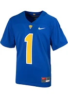 Nike Pitt Panthers Youth Blue Replica No 1 Football Jersey