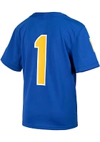 Nike Pitt Panthers Youth Blue Replica No 1 Football Jersey