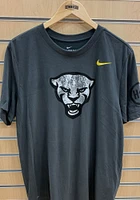 Nike Pitt Panthers Grey Forged The Future DriFIT Cotton Short Sleeve T Shirt