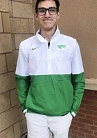 Nike North Texas Mean Green Mens White Coach Light Weight Jacket