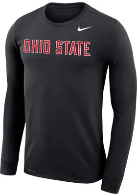 Nike Ohio State Buckeyes Legend Arch Name Long Sleeve T-Shirt