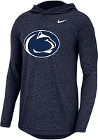 Nike Penn State Nittany Lions Mens Navy Blue Marled Long Sleeve Hoodie