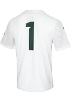 Nike Michigan State Spartans White Game Football Jersey