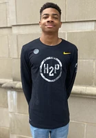 Nike Pitt Panthers Black Forged The Future DriFIT Cotton Long Sleeve T Shirt