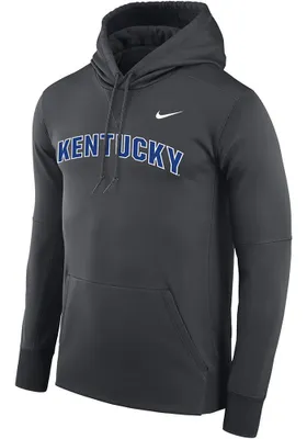 Nike Kentucky Wildcats Mens Grey Therma Hood