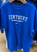 Nike Kentucky Wildcats Blue Core Basketball Short Sleeve T Shirt