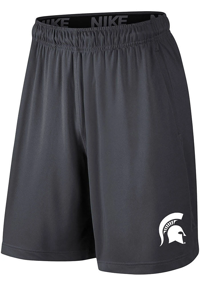 Nike Michigan State Spartans Mens Grey Fly 2.0 Shorts