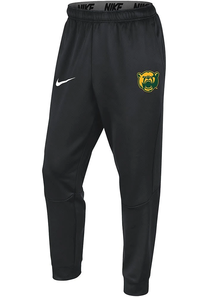 Nike Baylor Bears Mens Grey Logo Therma Tapered Pants