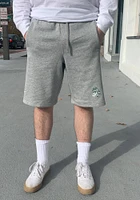 Nike Michigan State Spartans Mens Grey Club Fleece Shorts