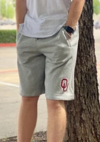 Nike Oklahoma Sooners Mens Grey Club Fleece Shorts