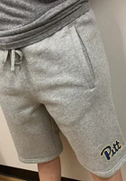 Nike Pitt Panthers Mens Grey Club Fleece Shorts