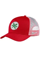 Nike Ohio State Buckeyes C99 Trucker Classic Adjustable Hat - Red