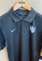 Nike Saint Louis Billikens Mens Grey Varsity Logo Short Sleeve Polo