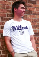 Nike K-State Wildcats White 2019 Basketball Short Sleeve T Shirt