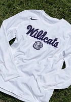 Nike K-State Wildcats White 2019 Basketball Design Long Sleeve T-Shirt