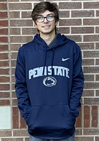 Nike Penn State Nittany Lions Mens Navy Blue Therma Hood