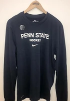 Nike Penn State Nittany Lions Navy Blue Dri-FIT Long Sleeve T Shirt