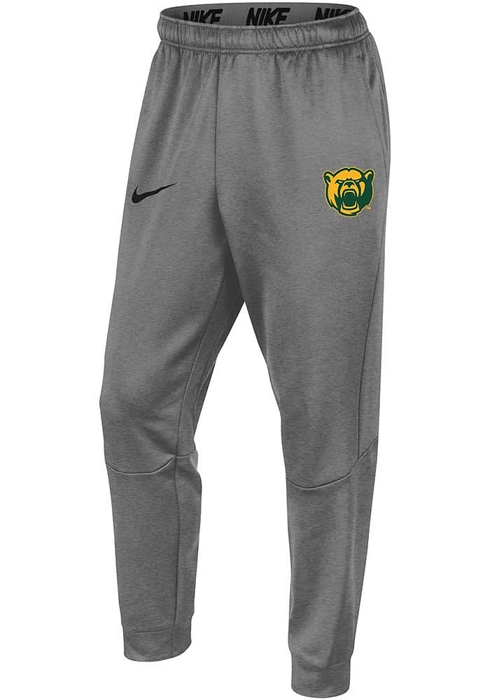 Nike Baylor Bears Mens Grey Therma Tapered Pants