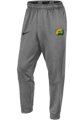 Nike Baylor Bears Mens Grey Therma Tapered Pants