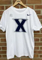 Nike Xavier Musketeers White Dri-FIT Big Logo Short Sleeve T Shirt