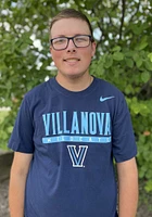 Nike Villanova Wildcats Navy Blue Dri-FIT Flat Name Mascot Short Sleeve T Shirt