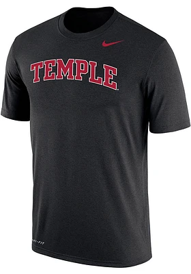 Nike Temple Owls Dri-FIT Arch Name Short Sleeve T Shirt