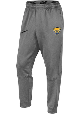 Nike Pitt Panthers Mens Grey Therma Tapered Pants