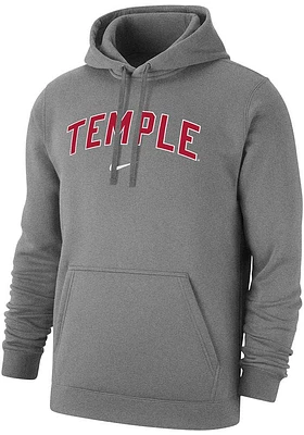 Nike Temple Owls Mens Club Fleece Long Sleeve Hoodie