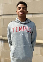 Nike Temple Owls Mens Club Fleece Long Sleeve Hoodie