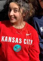 Nike KC Current Red Team Logo Long Sleeve T Shirt