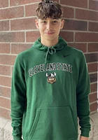 Nike Cleveland State Vikings Mens Green Club Fleece Long Sleeve Hoodie