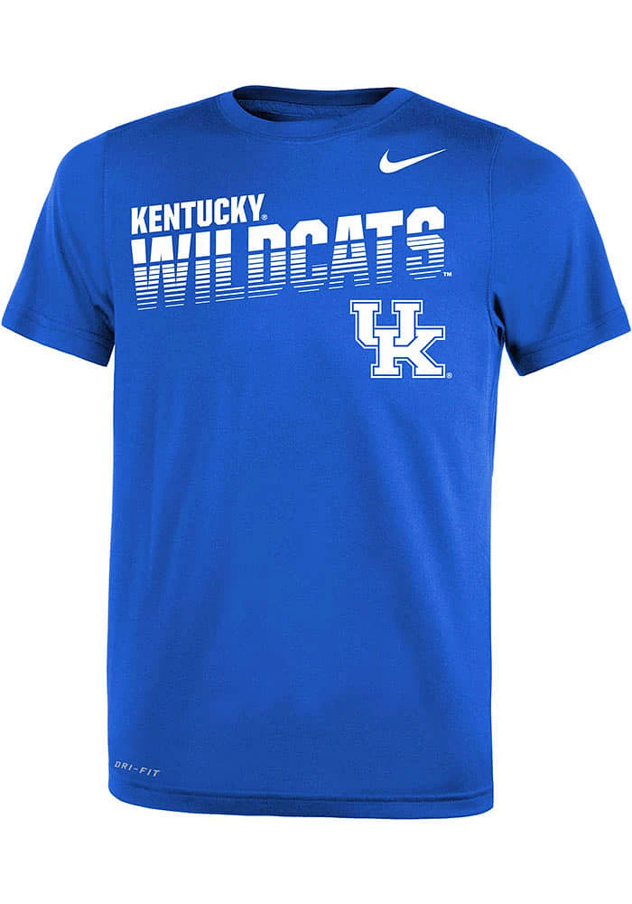 Nike Kentucky Wildcats Youth Blue Streak Short Sleeve T-Shirt