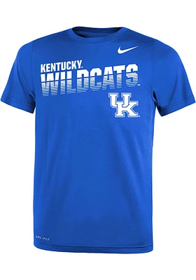 Nike Kentucky Wildcats Youth Blue Streak Short Sleeve T-Shirt