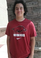 Nike Arkansas Razorbacks Cardinal Core Football Short Sleeve T Shirt