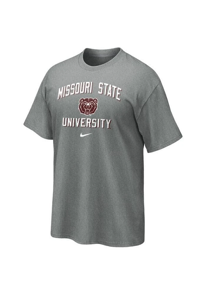 Nike Missouri State Bears Grey Arch Short Sleeve T Shirt