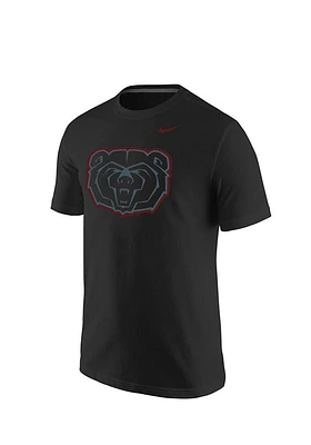 Nike Missouri State Bears Black Tonal Short Sleeve T Shirt