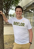 Nike Baylor Bears White Legend Wordmark Short Sleeve T Shirt