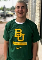 Nike Baylor Bears Green Core Womens Basketball Short Sleeve T Shirt