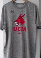 Nike Central Missouri Mules Grey Dri-FIT Name Drop Short Sleeve T Shirt