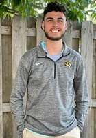 Nike Missouri Tigers Mens Grey Pacer Logo Long Sleeve Qtr Zip Pullover
