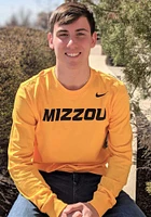 Nike Missouri Tigers Gold Core Wordmark Long Sleeve T Shirt