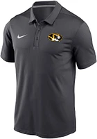 Nike Missouri Tigers Mens Grey Varsity Logo Short Sleeve Polo